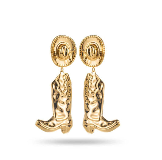 Boucles d'oreilles COWGIRL