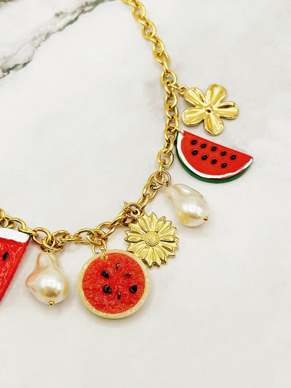 Collier DOLCE PASTEQUE