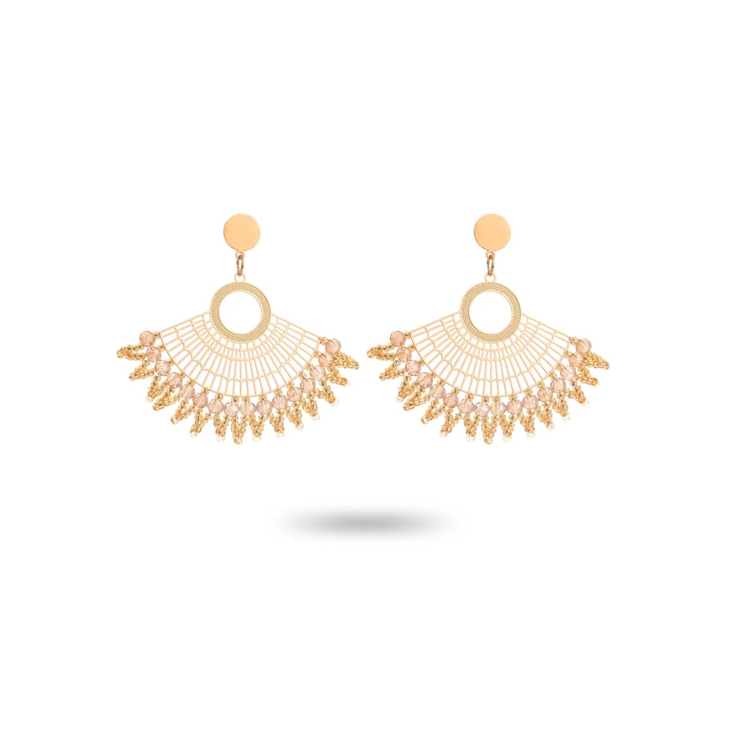 Boucles d'oreilles SATURNE