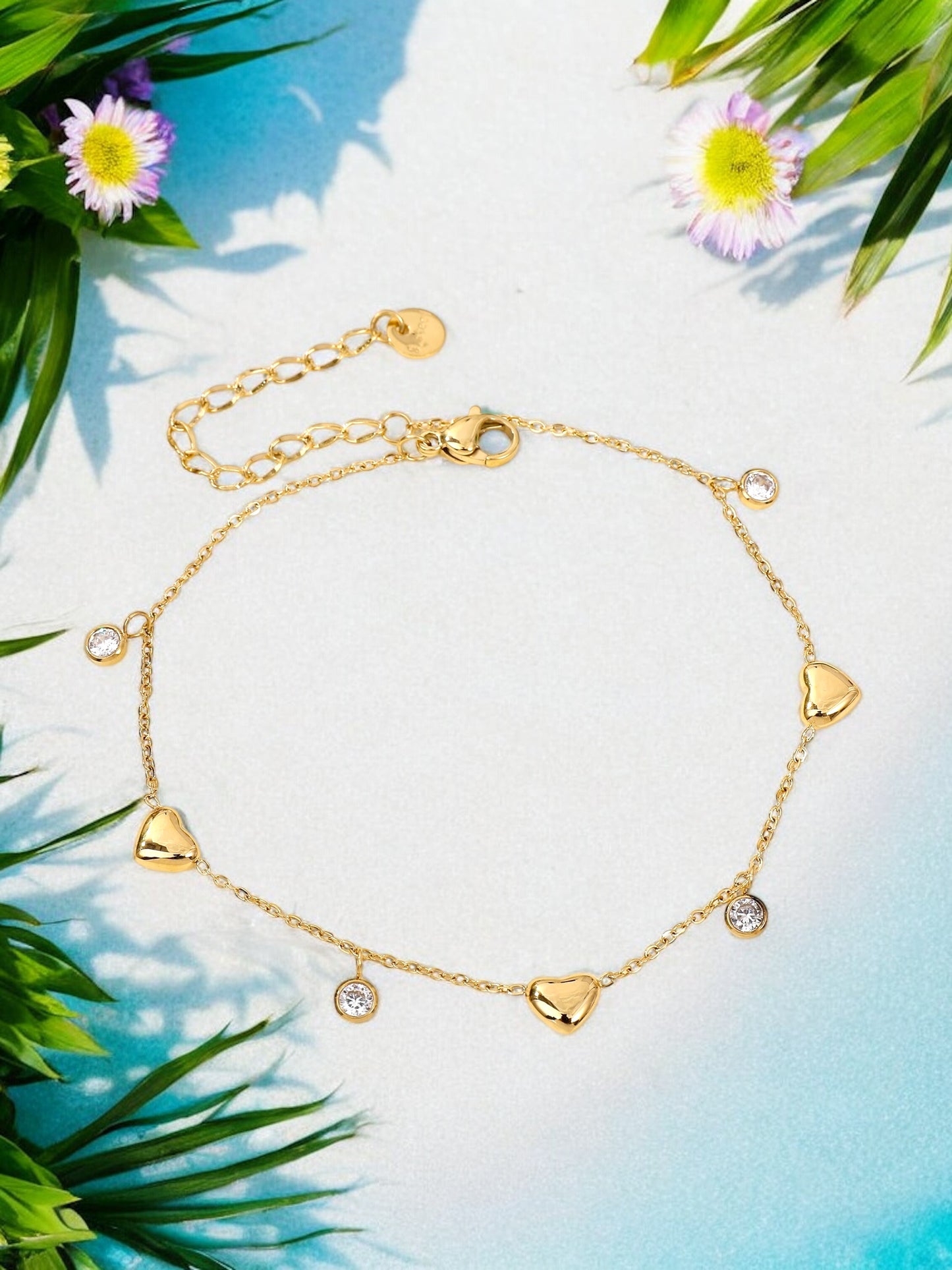 Chaine de cheville LOVELY