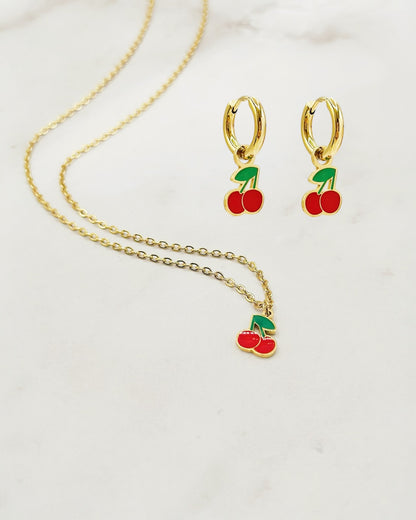 Parure KIDS CERISE A LA FOLIE