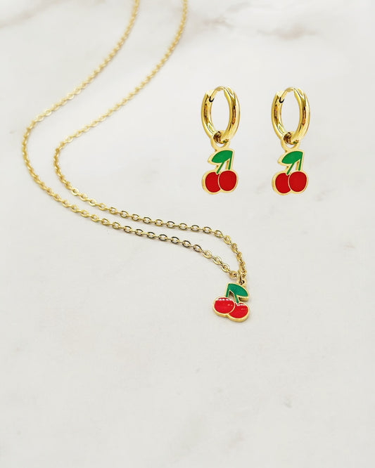 Parure KIDS CERISE A LA FOLIE