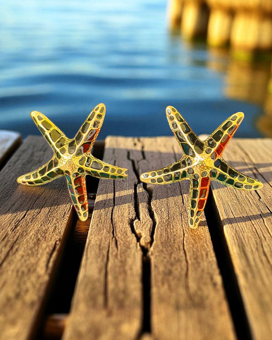 Boucles d'oreilles ETOILE DE TERRE