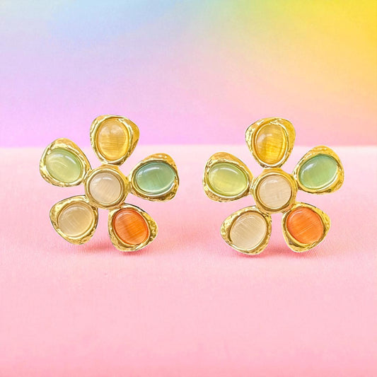 Boucles d'oreilles EGLANTINE