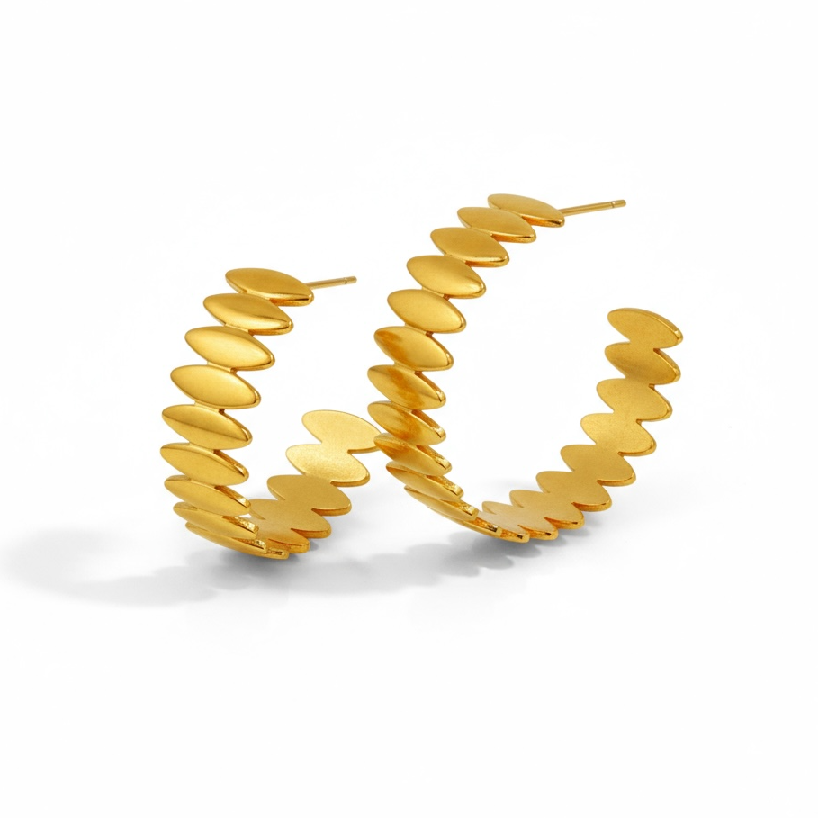 Boucles d'oreilles GOLDEA