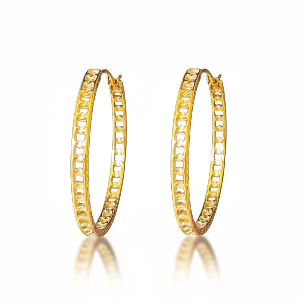 Boucles d'oreilles Créoles ROMA