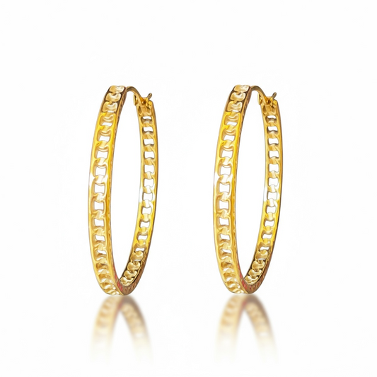 Boucles d'oreilles Créoles ROMA