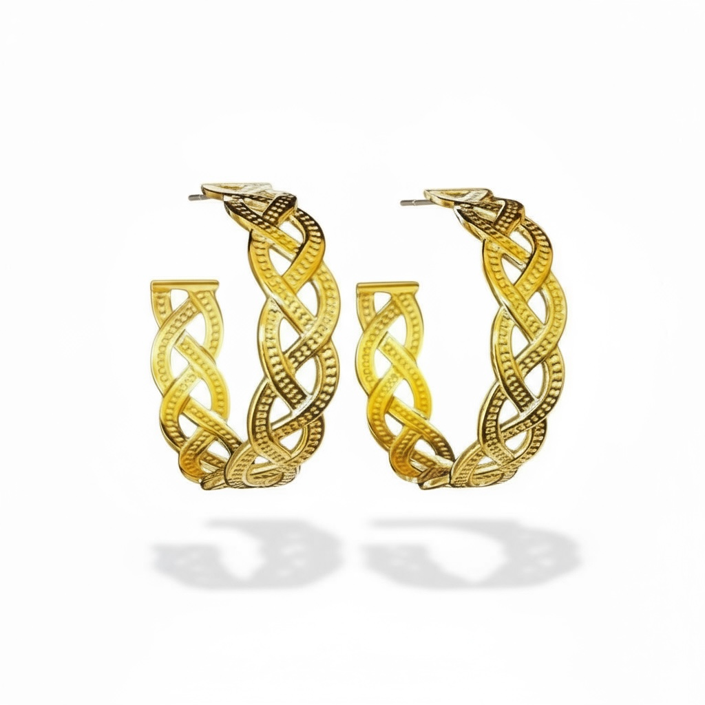 Boucles d'oreilles Créoles OLYMPEA