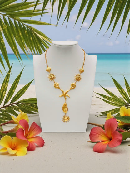 Collier plongeant TROPIKAL