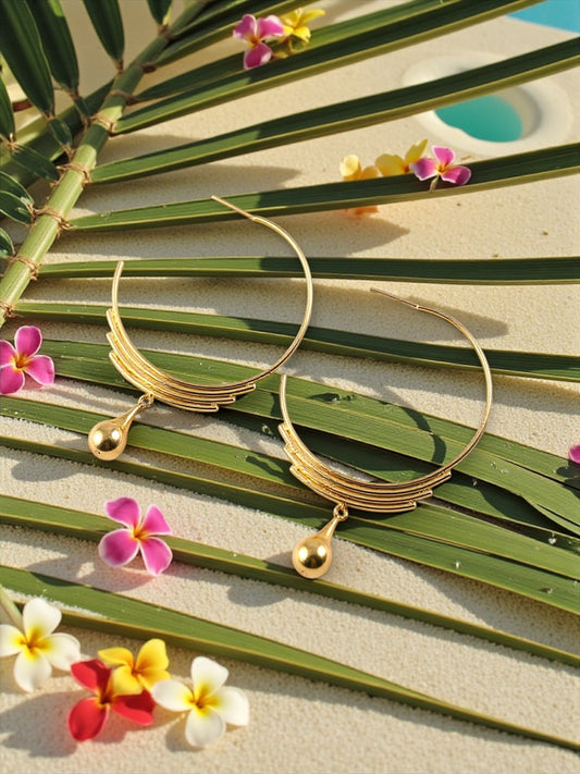 Boucles d'oreilles Créole LOVA