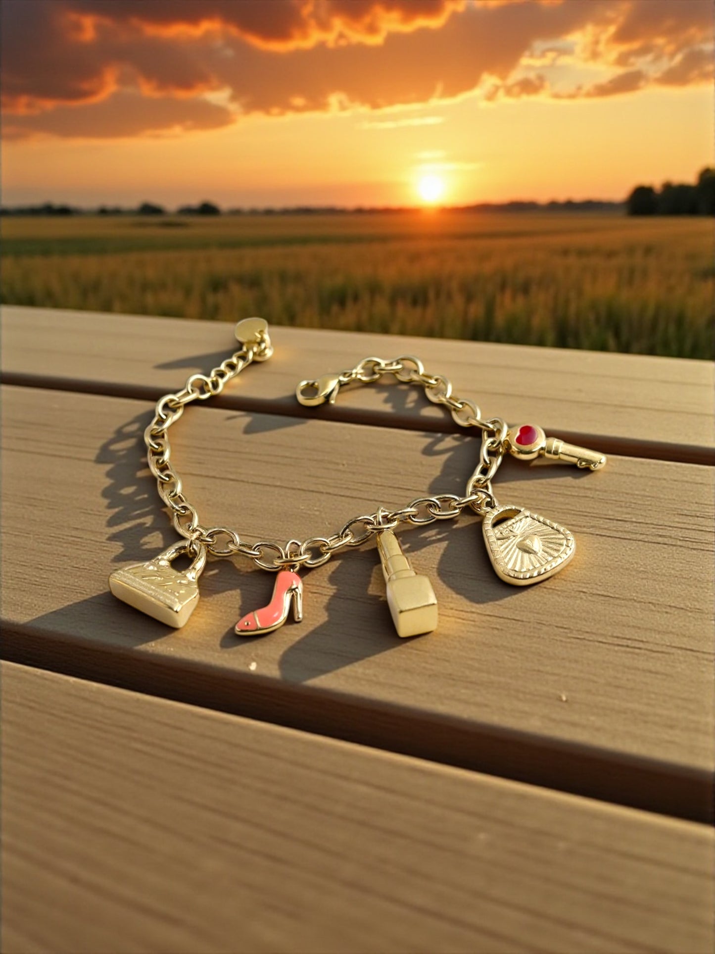 Bracelet Breloques MAGMA