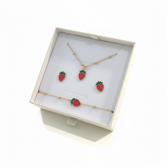 Parure KIDS A LA FRAISE