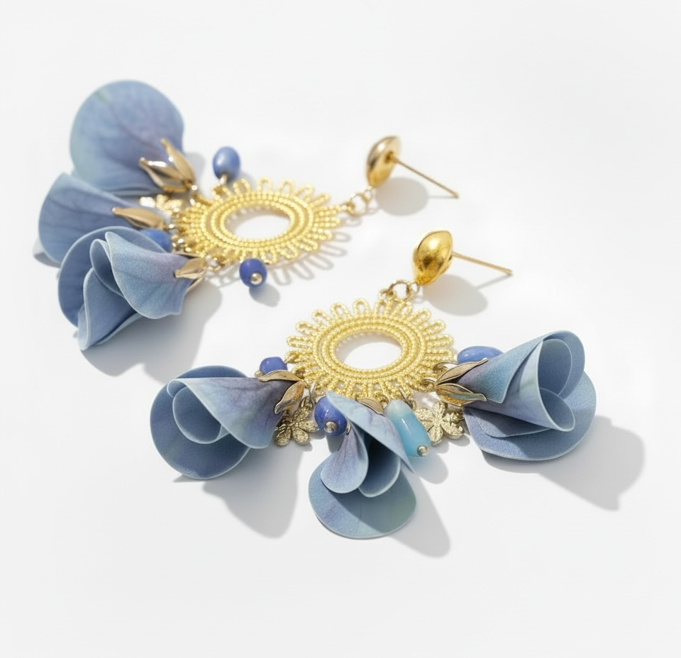 Boucles d'oreille DAME VELOURS