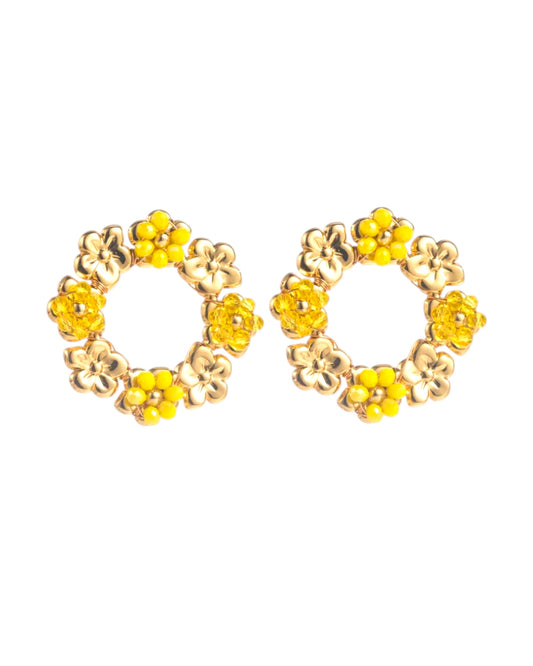 Boucles d'oreilles LILAS