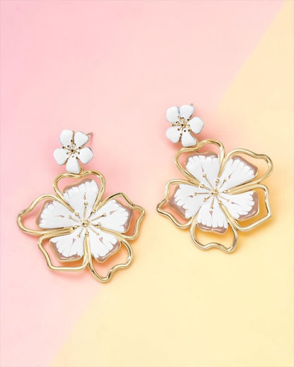Boucles d'oreilles HIBISCUS