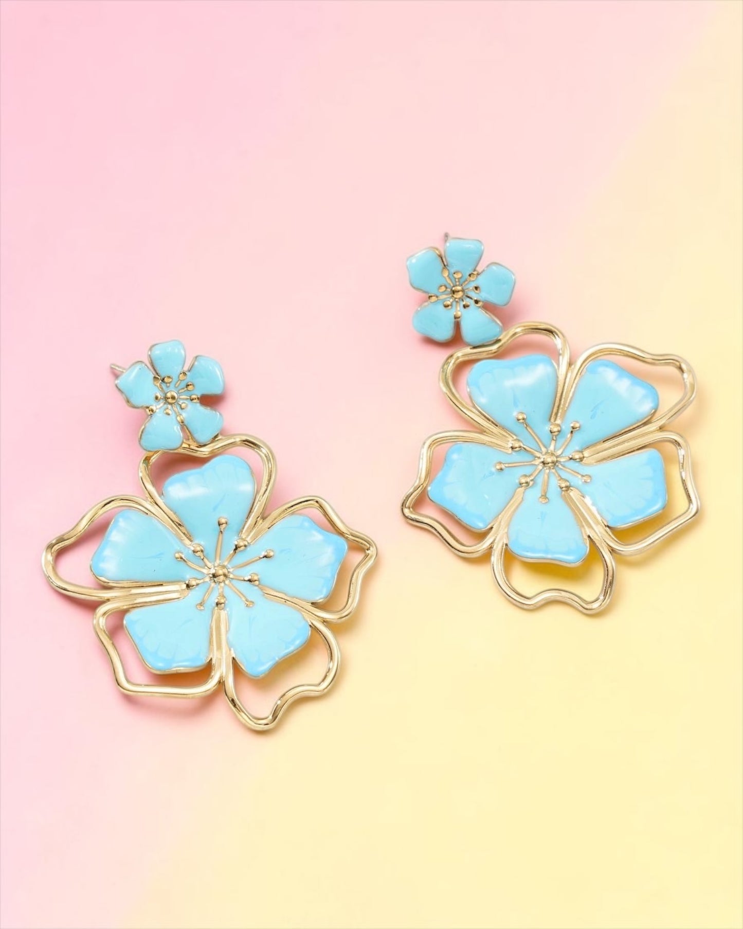 Boucles d'oreilles HIBISCUS