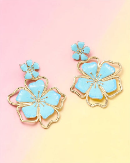 Boucles d'oreilles HIBISCUS