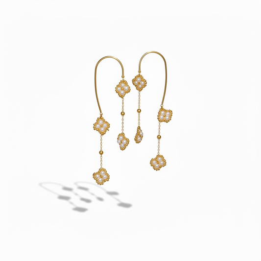 Boucles d'oreilles WHITE