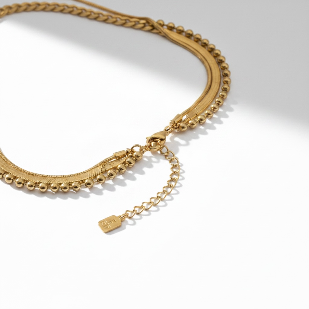 Collier triple EVOLUTIVE