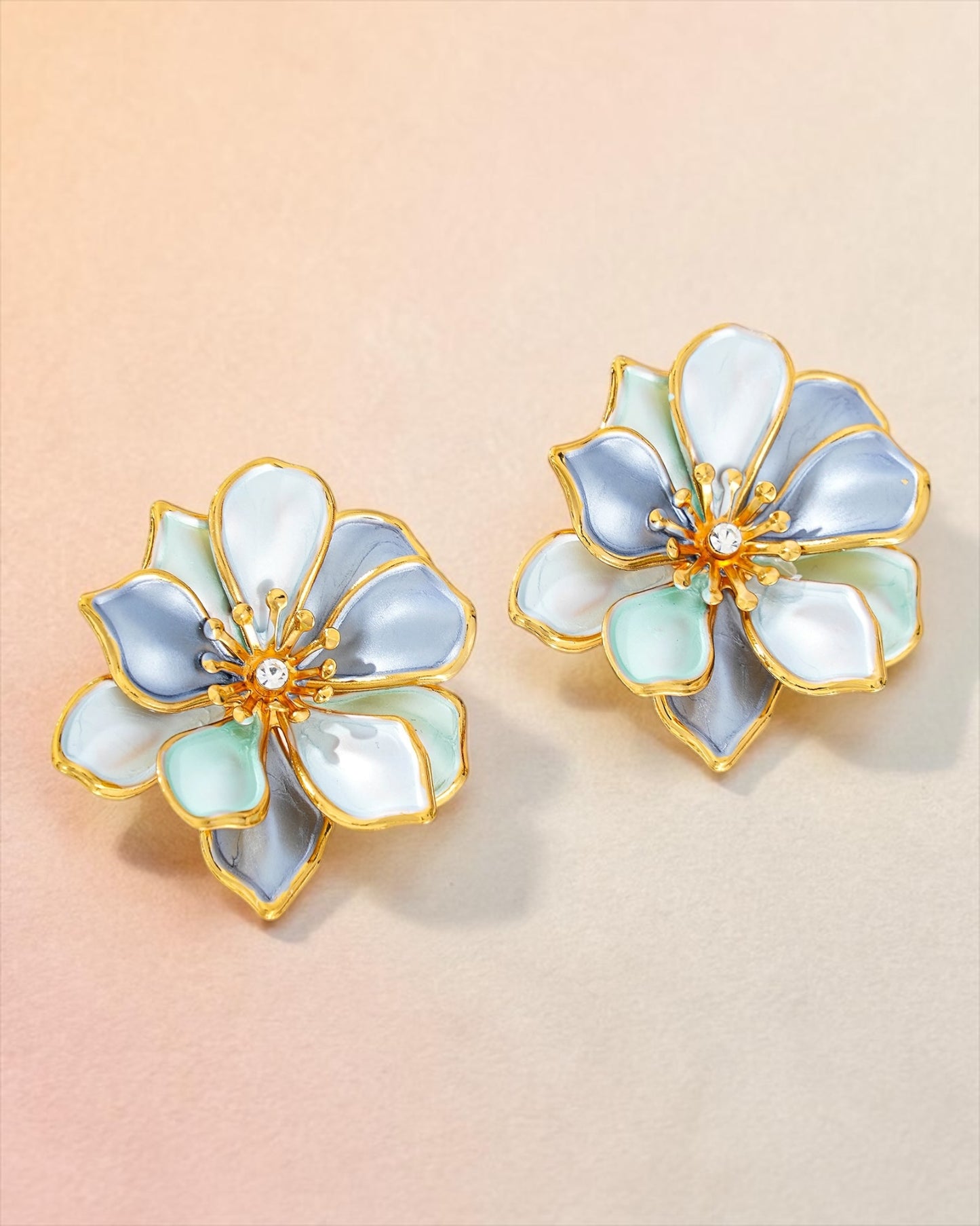 Boucles d'oreilles CONTRASTÉE