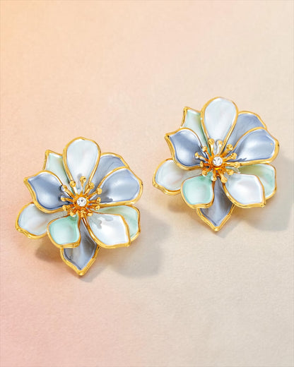 Boucles d'oreilles CONTRASTÉE