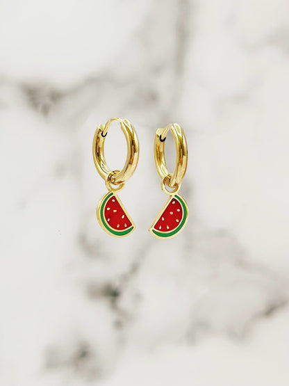 Boucles KIDS Pastèque 🍉