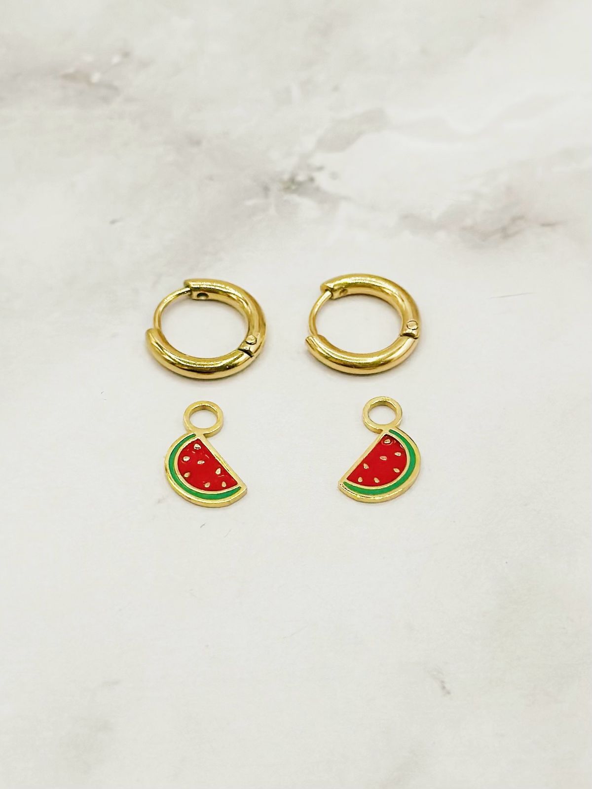 Boucles KIDS Pastèque 🍉