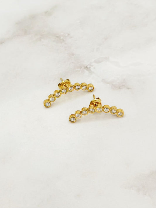 Boucles d'oreilles CRISTAUX
